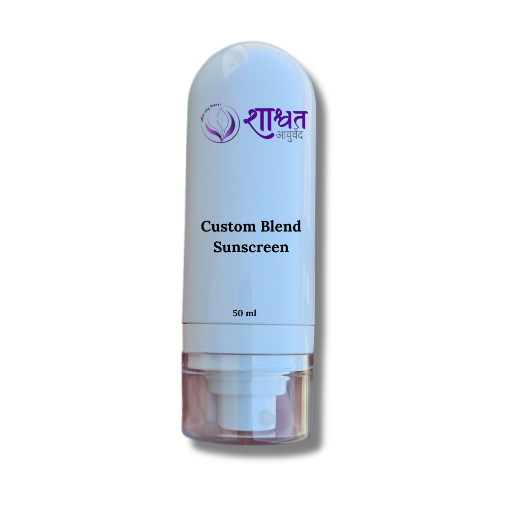 Custom Blend Sunscreen