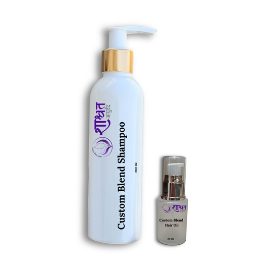 Shampoo + Hair Oil
