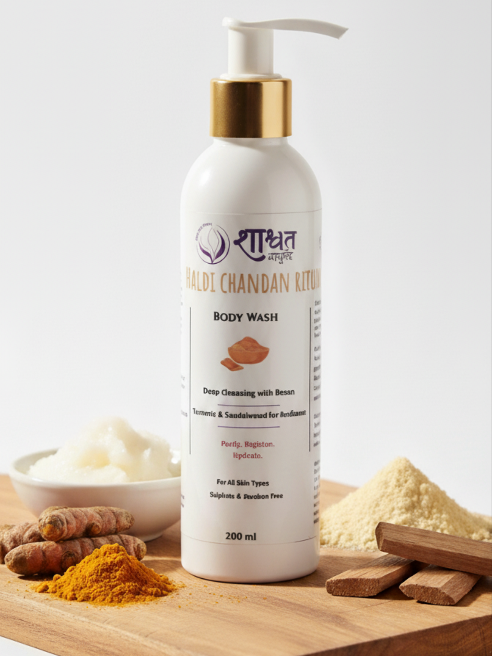 Haldi Chandan Ritual - Body Wash