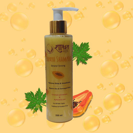 Papaya Shampoo - Damage Repair & Hair Strengthening